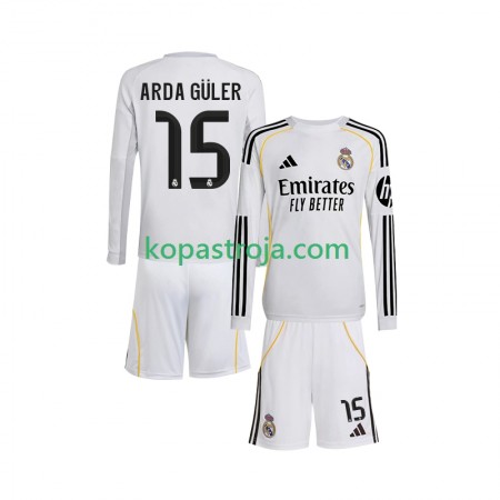Billiga Fotbollströjor Real Madrid Arda Guler 15 Barn Hemma tröja 2025/26 Långärmad